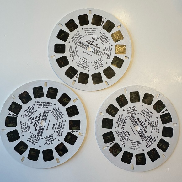 View-Master Alice in Wonderland Vintage Reels Set and Booklet - Picture 4 of 7